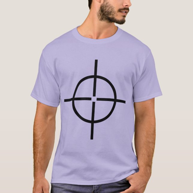 Round Crosshairs T-Shirt (Front)