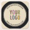 Round Custom Pulpboard Paper Coasters Company Logo