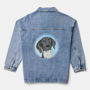 round denim jacket