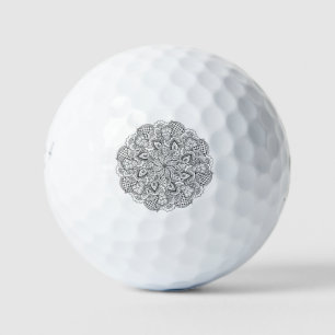 Round Doodle Golf Balls