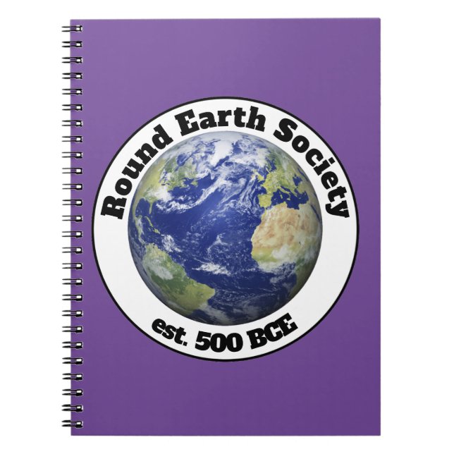 round earth society notebook (Front)