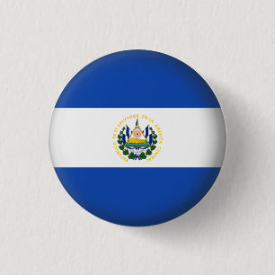 Round El Salvador 3 Cm Round Badge