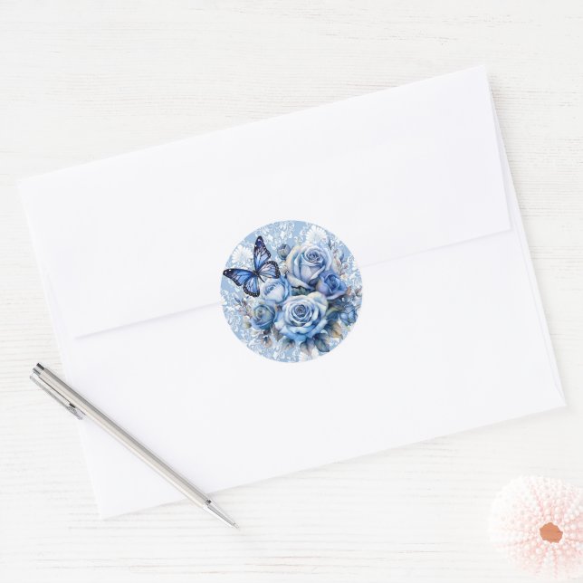 Round Envelope Sticker Seal (Envelope)