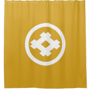 Round Girder Shower Curtain