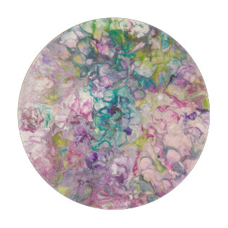 Round Glass Cutting Board