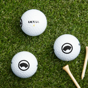 ROUND GROUND PAPER GOLF BALL