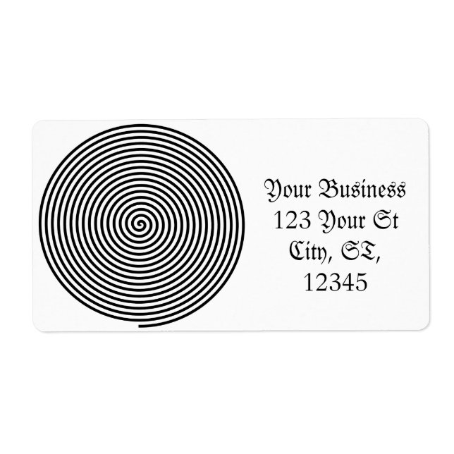 Round Hypnosis Spiral Thunder_Cove (Front)