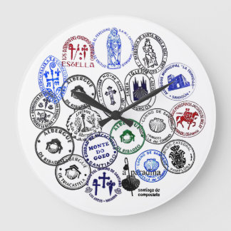 Round (Large) Clock Saint James Way