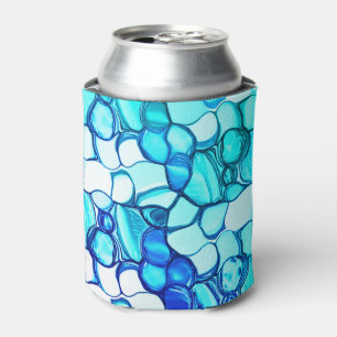 Round like stones in tones similar to aquamarine can cooler