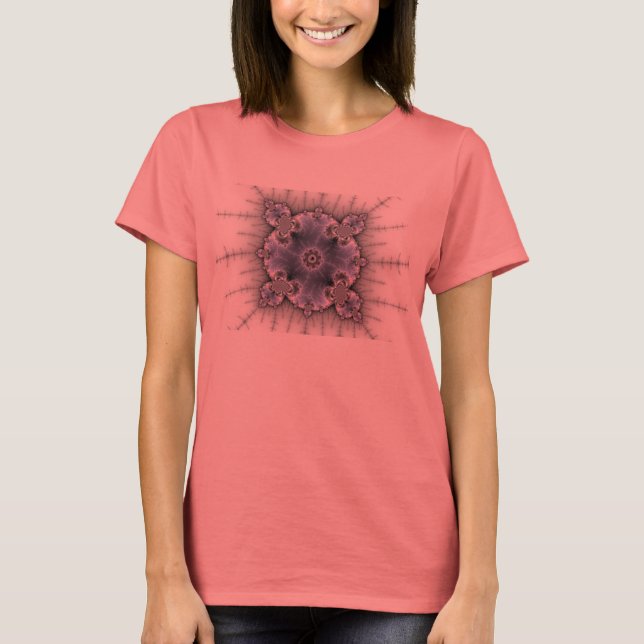 Round Mandelbrot - Fractal T-shirt (Front)