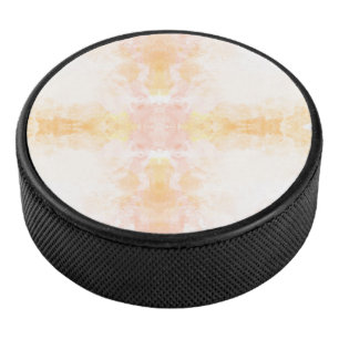 Round meditation cushion with a symmetrical hockey puck