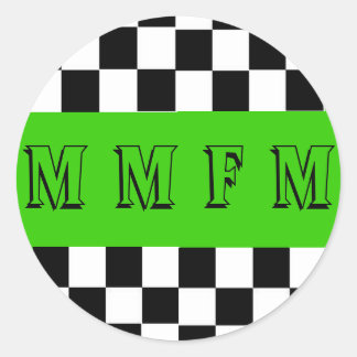Round MMFM Sticker