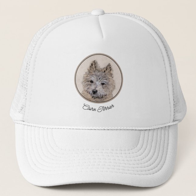 round (name) trucker hat (Front)