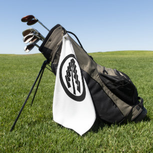 ROUND NAPE GOLF TOWEL