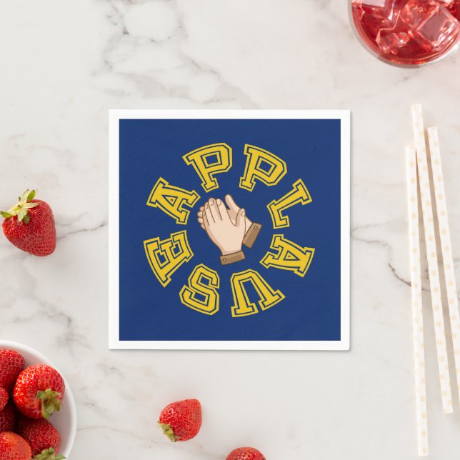 Round of Applause Napkin (Insitu)