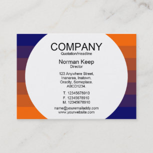 Round Panel - Colour Transition 03 Business Card