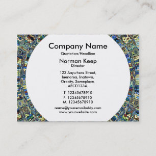Round Panel - Ripples Business Card