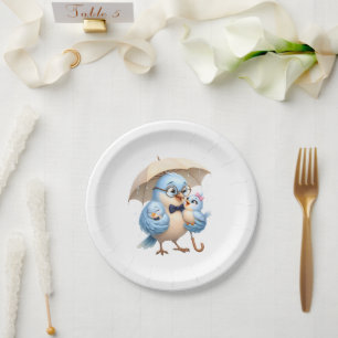Round Paper Plate Happy Father's Day