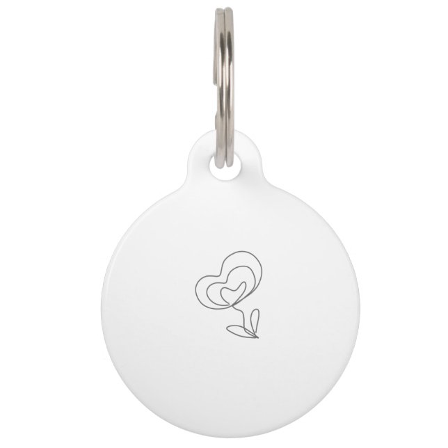 Round Pet Tag (Front)