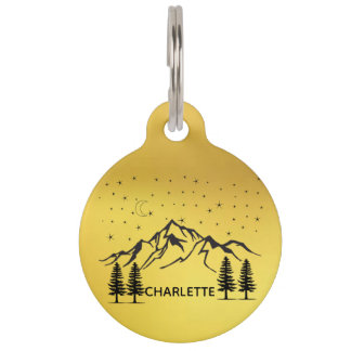 Round Pet Tag