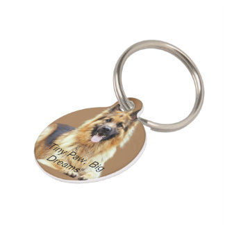 Round Pet Tag