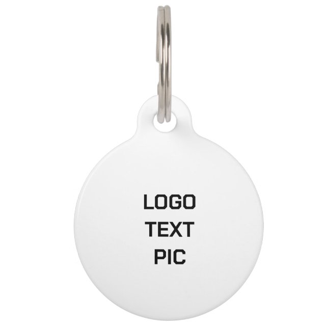 Round Pet Tag (Front)