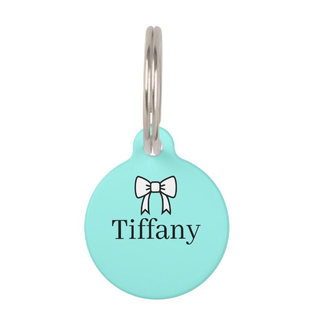 Round Pet Tag (Front)