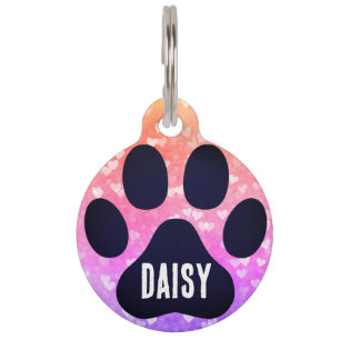 Round Pet Tag