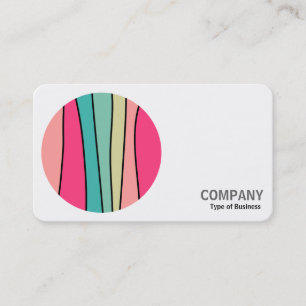 Round Photo - Round Colour Abstract 160422(01) Business Card