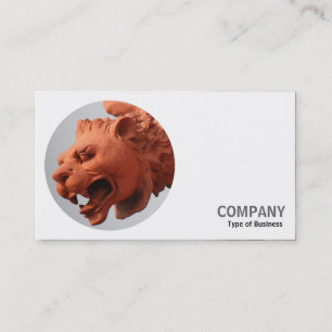 Round Photo - Terracotta Beast Business Card