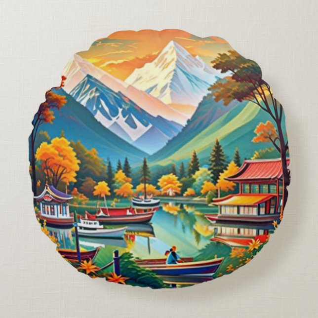 Round Pillow (Front)