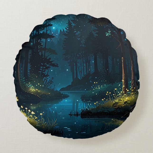 Round pillow  (Front)