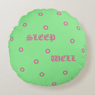 Round pillow