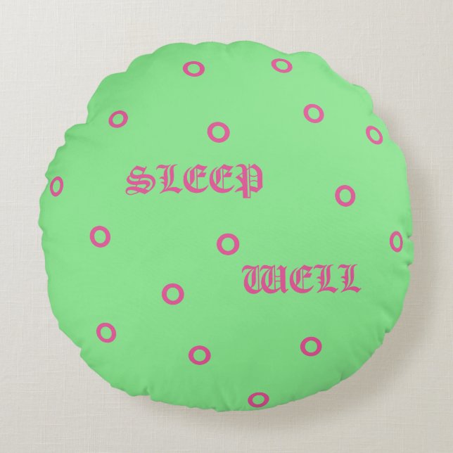 Round pillow (Front)