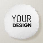 Round Pillow<br><div class="desc">Design your own round pillow design using Pixelied's free online design tool</div>
