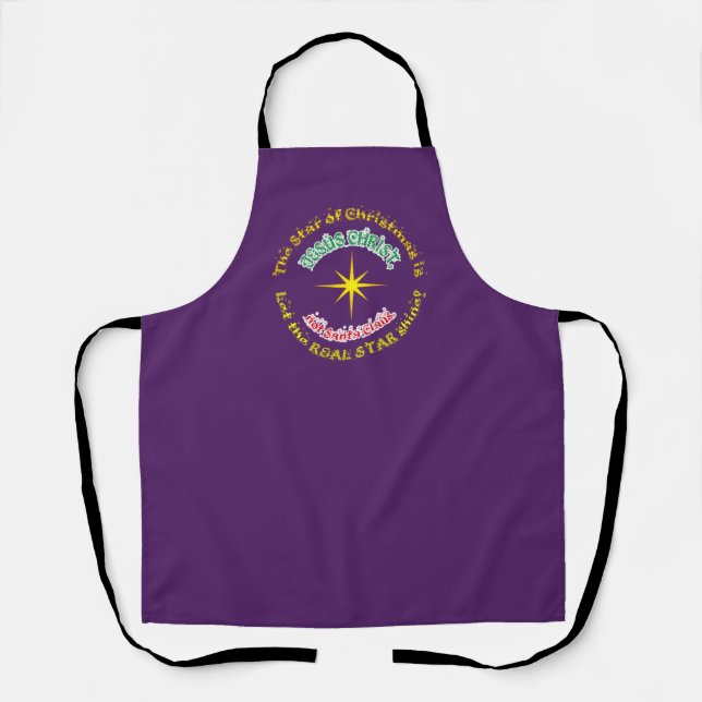 Round Pillow Apron (Front)