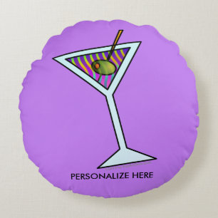 ROUND PILLOW - MARTINI DESIGN