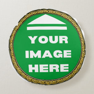 Round Pillow - Personalised - Add Image / Text