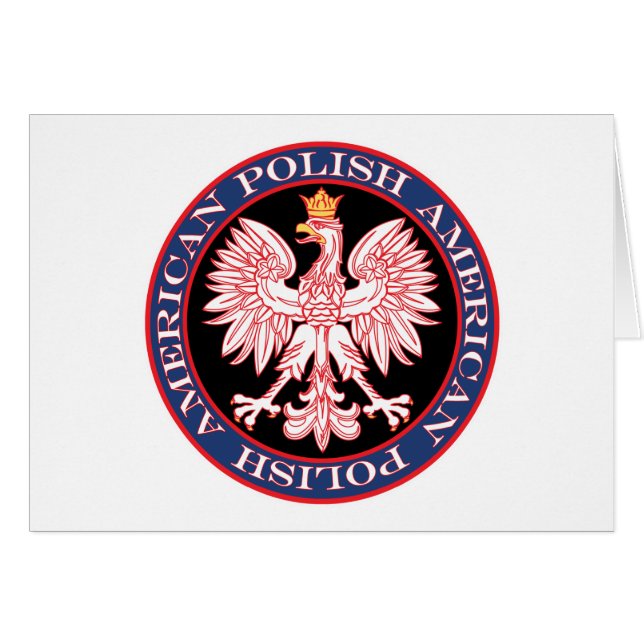 Round Polish American Eagle (Front Horizontal)
