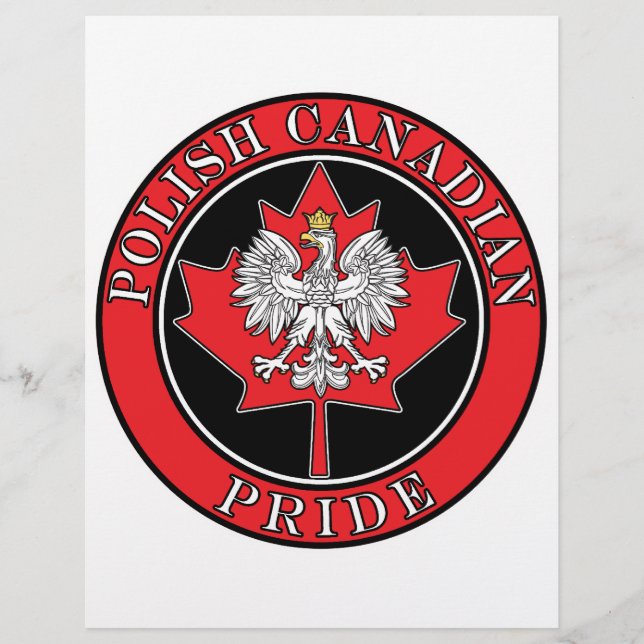 Round Polish Canadian Flyer (Front)