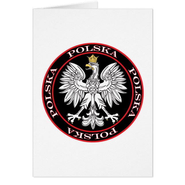 Round Polska Eagle (Front)