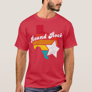 Round Rock Texas Vintage Distressed Souvenir 2 T-Shirt