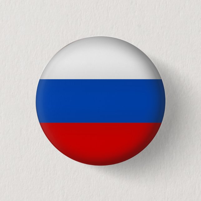 Round Russia 3 Cm Round Badge (Front)