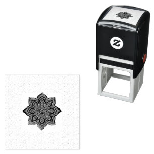 Round Seal Stamps   Return Address & Duck