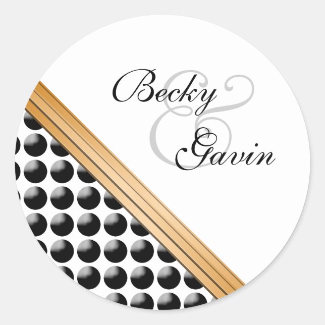 Round Sticker Dotted Delight (Front)