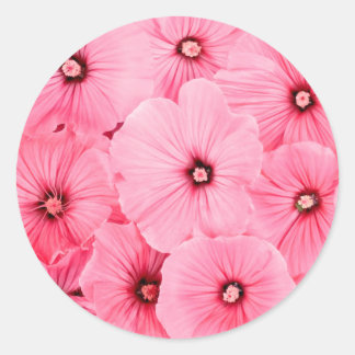 Round Sticker, Glossy, Large, HAPPY SEED WRAPPING Classic Round Sticker