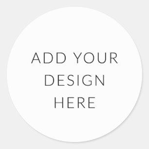 Round Sticker Printing