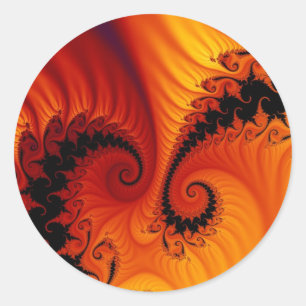 Round stickers