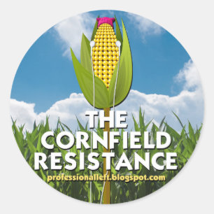 Round Stickers (6) - The Cornfield Resistance