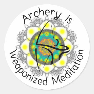 Round stickers for Bow Cases